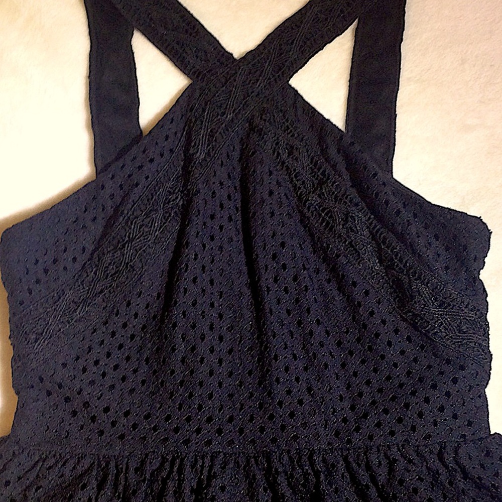 Jodi Chritopher Cute Black Midi Dress - Picture 2 of 14